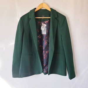 NWT Jules and Leopold Ribbed Green Blazer XL